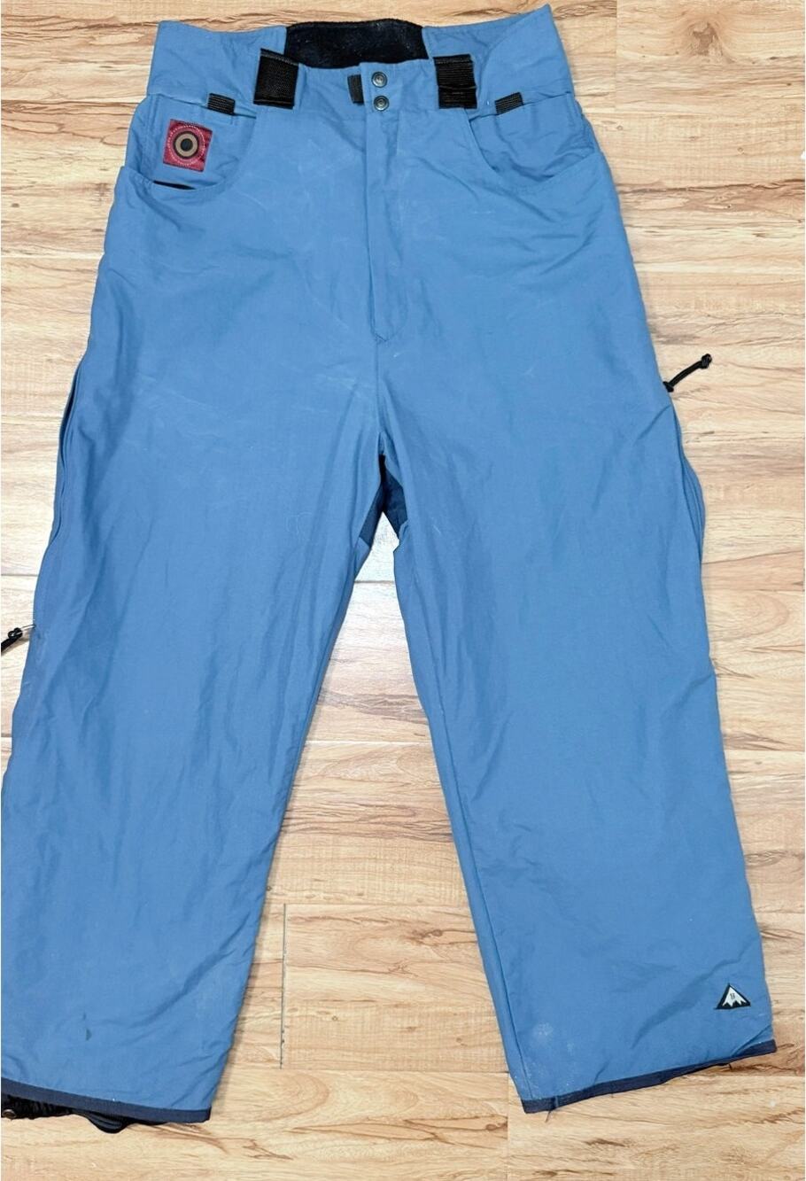 Burton BioLight Blue Snowboard Ski Pants Mens Large Vintage